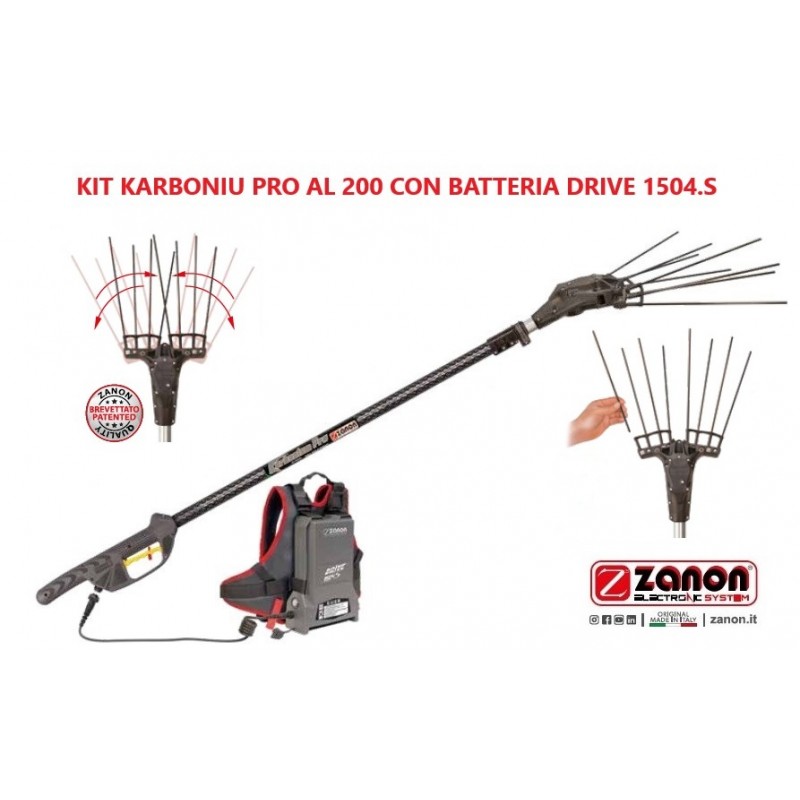 copy of Abbacchiatore a Batteria ZANON Karbonium RS AL 200